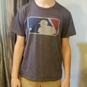 MLB Mens Medium Grey Short Sleeve tee