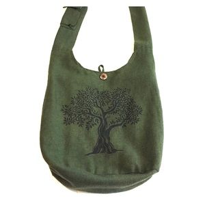 Green Tree of Life Bag
