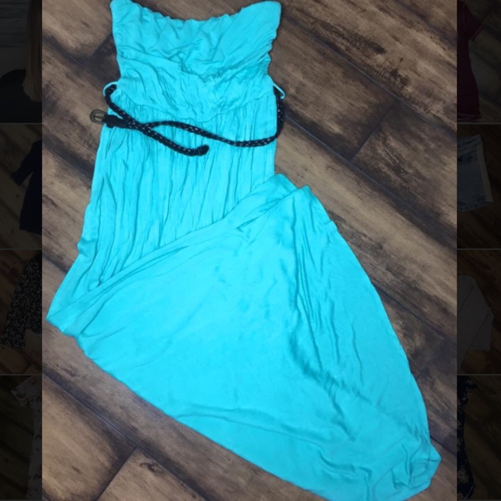 Strapless dress