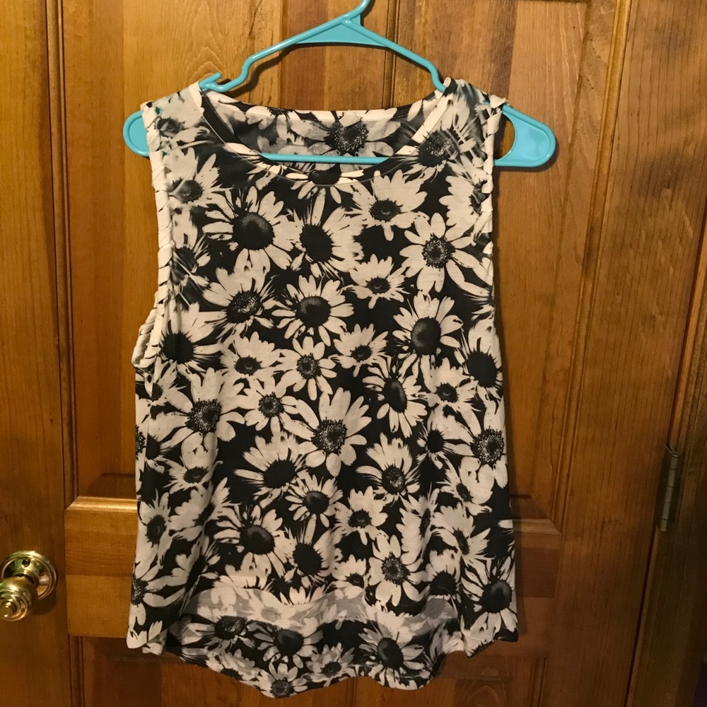 Target daisy high low tank xl
