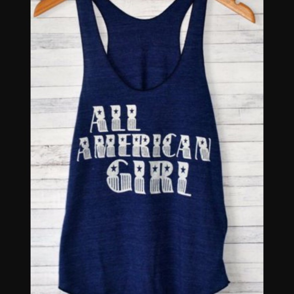 All American girl tank top
