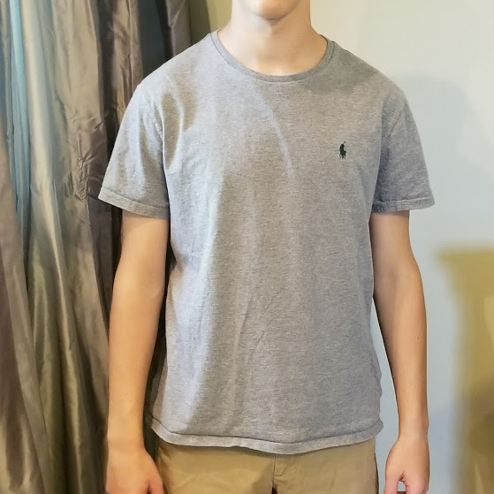 Ralph Lauren Mens Medium short sleeve grey tshirt