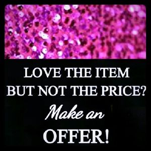 All reasonable offers accepted!!!  😃