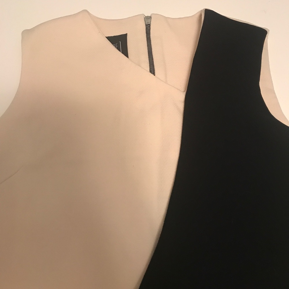 Wool Color Block Chloe Dress - Picture 2 of 4