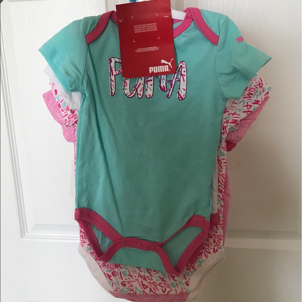 PUMA 5 PACK BODYSUITS