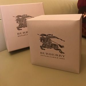 Burberry watch box only