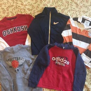 Boys bundle size 7/8 Long Sleeved Shirts