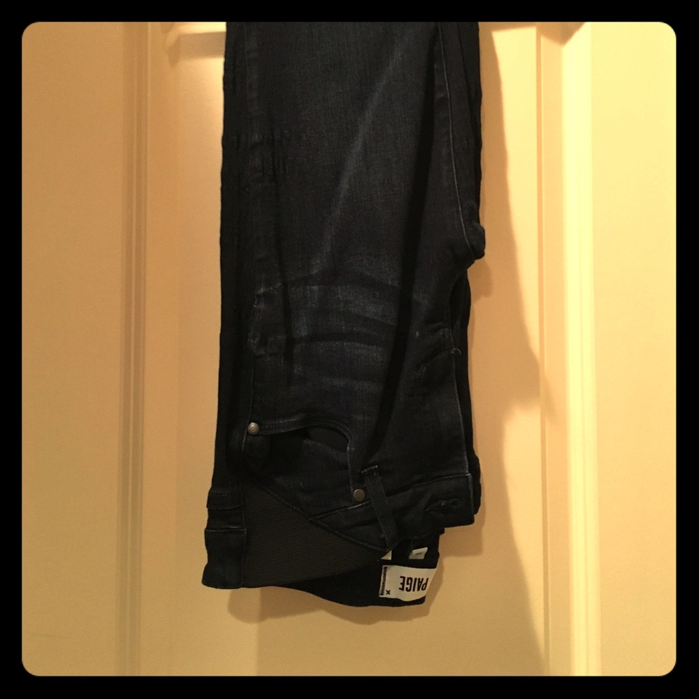 Paige Verdugo Ankle Denim Maternity Jeans Size 28