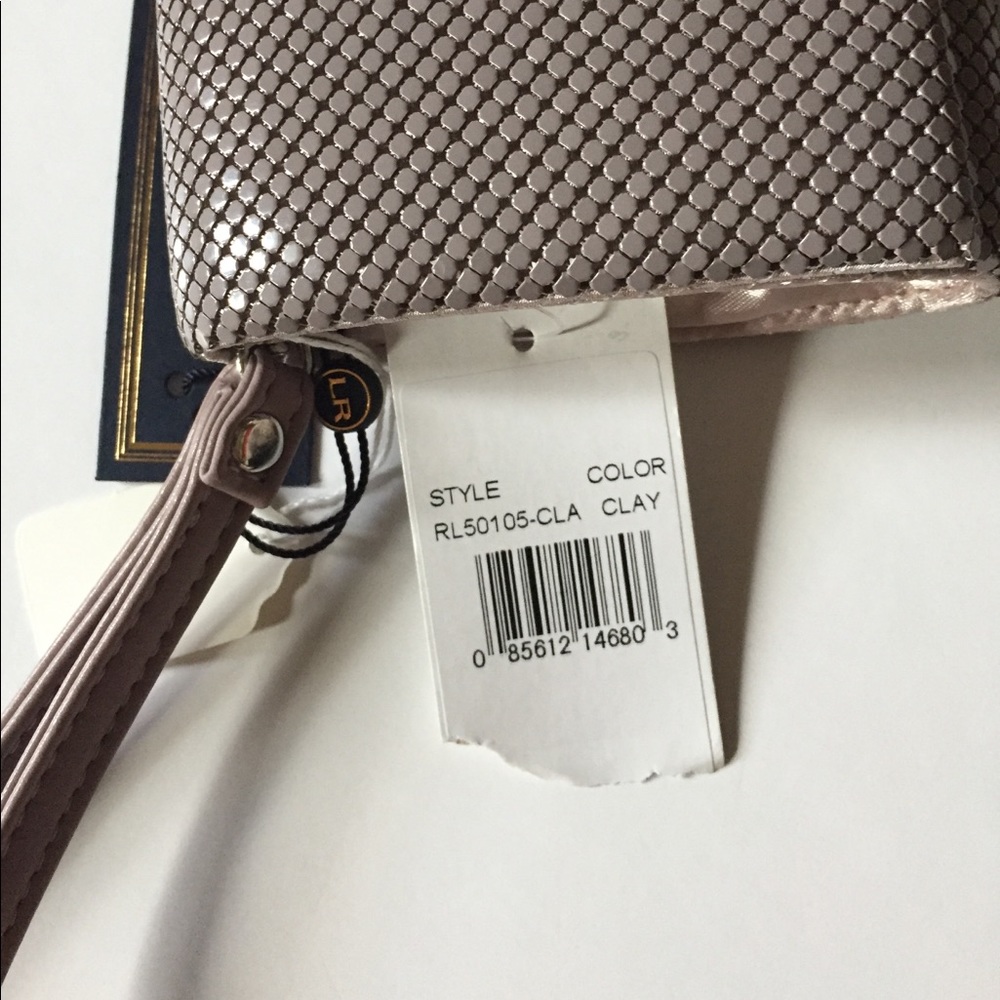 NWT La Regale Mesh Flap Clutch - Picture 5 of 8