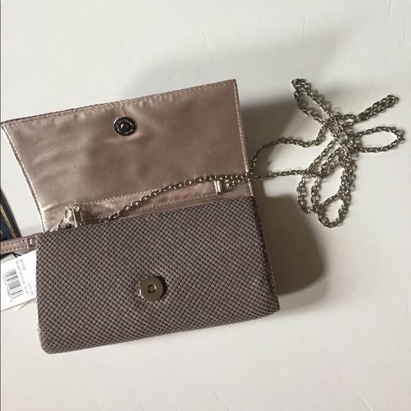 NWT La Regale Mesh Flap Clutch - Picture 6 of 8