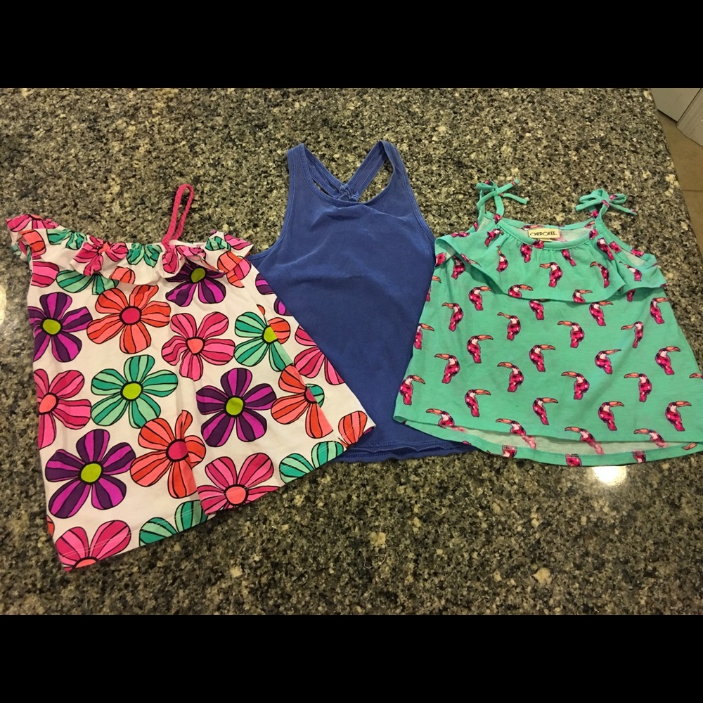 Lot of 4/5/6 tanks