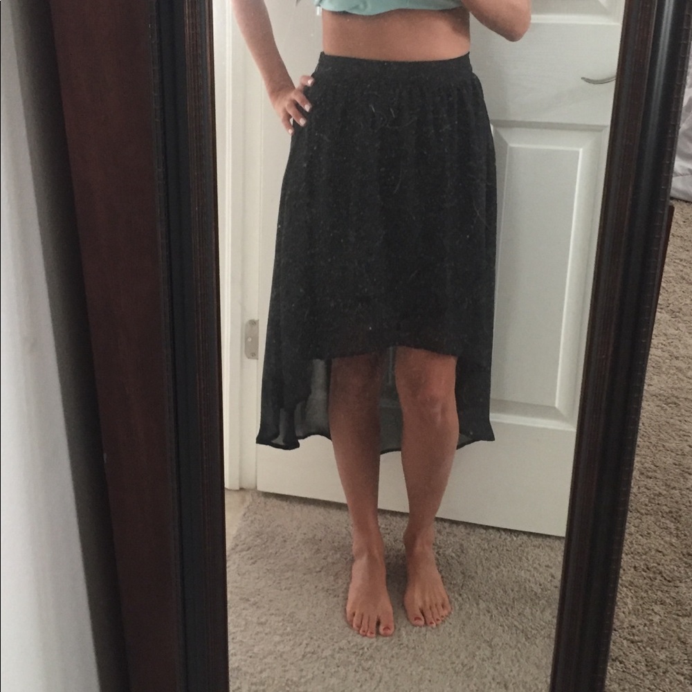 High low skirt