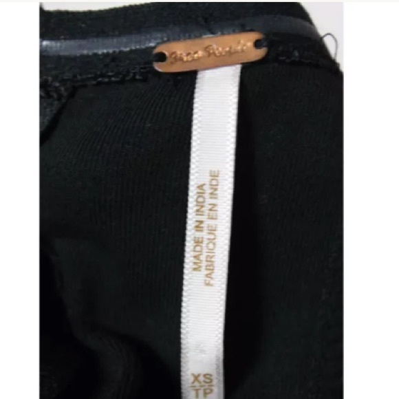 FREE PEOPLE COTTON BEADED SWEETHEART DRESS SZ XS - Picture 6 of 8