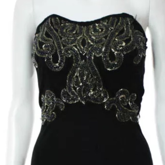 FREE PEOPLE COTTON BEADED SWEETHEART DRESS SZ XS - Picture 8 of 8