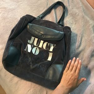 Navy Juicy Diaper Bag/Purse utility.