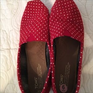 Polka Dot Red Toms