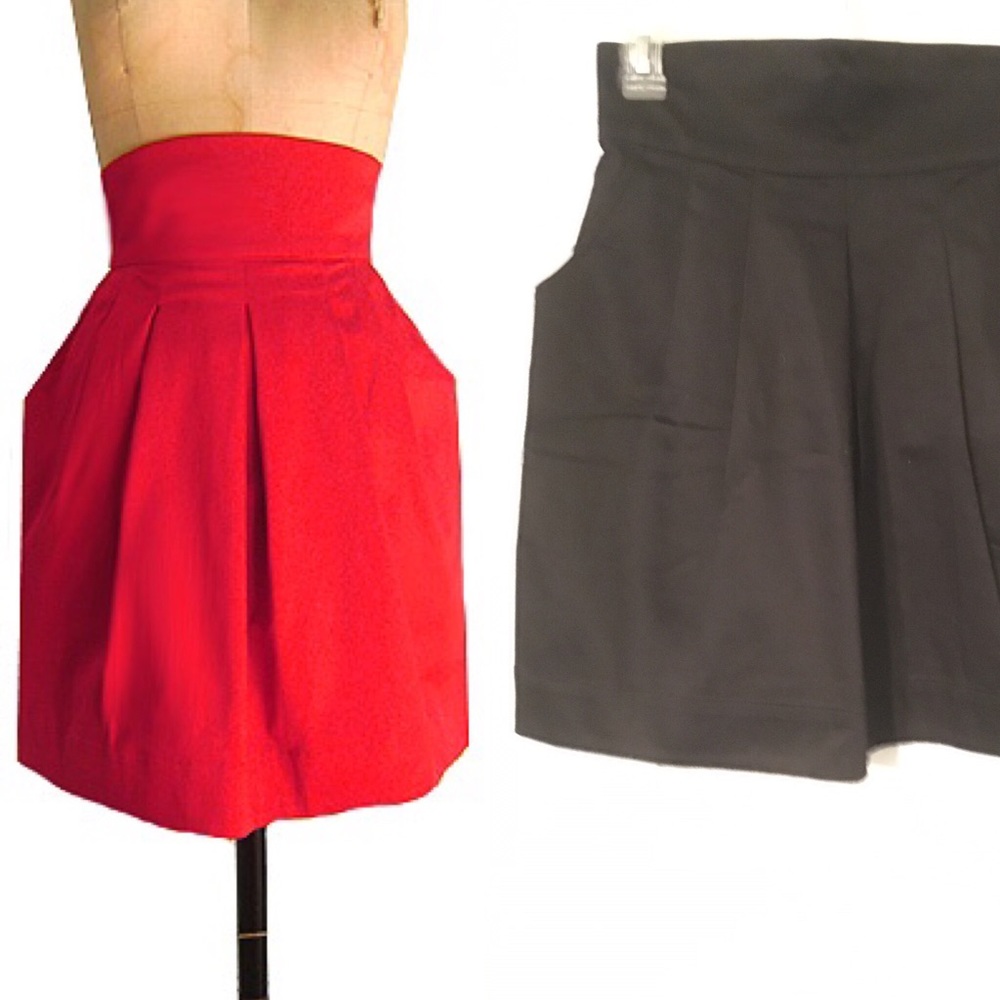 NWOT Trashy Diva Tulip Skirt in black, 4