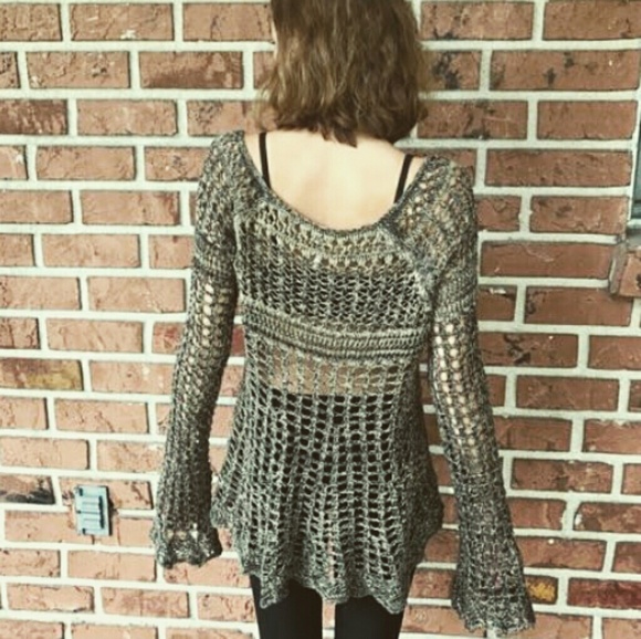 Free People Webbed Sweater - Picture 3 of 6