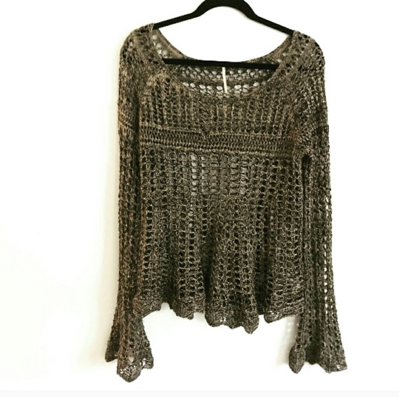 Free People Webbed Sweater - Picture 4 of 6