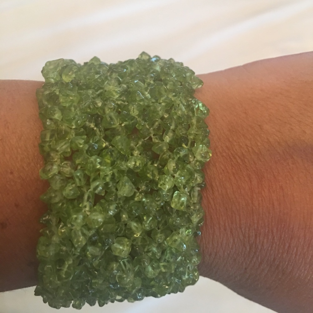 Beaded stretch bracelet