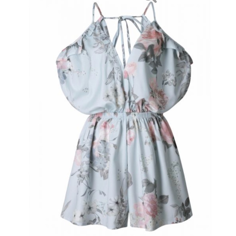 👣Diana Floral Romper ☀️1 left - Picture 2 of 8
