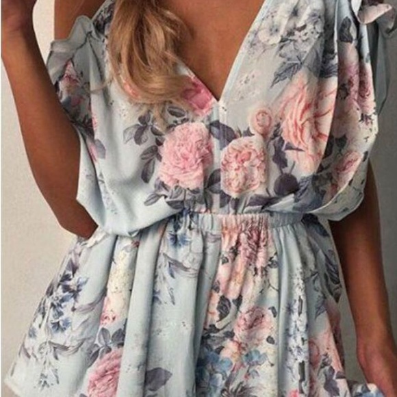 👣Diana Floral Romper ☀️1 left - Picture 4 of 8