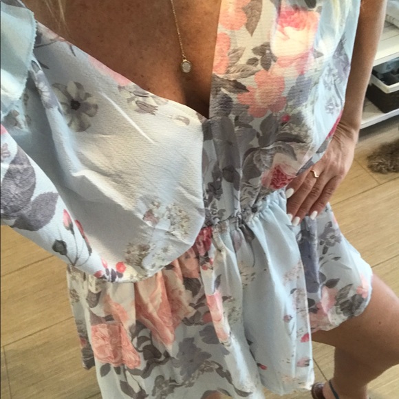 👣Diana Floral Romper ☀️1 left - Picture 7 of 8