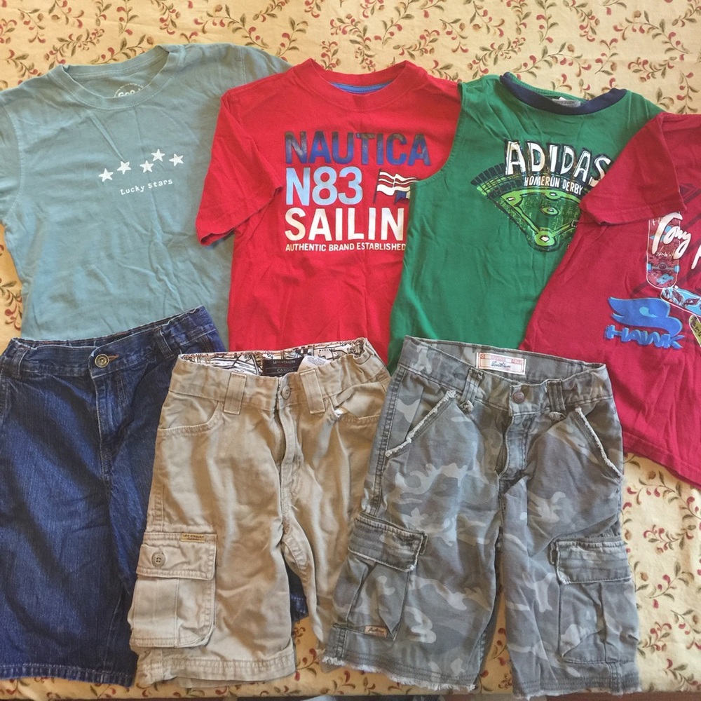 Boys summer bundle. Size 7