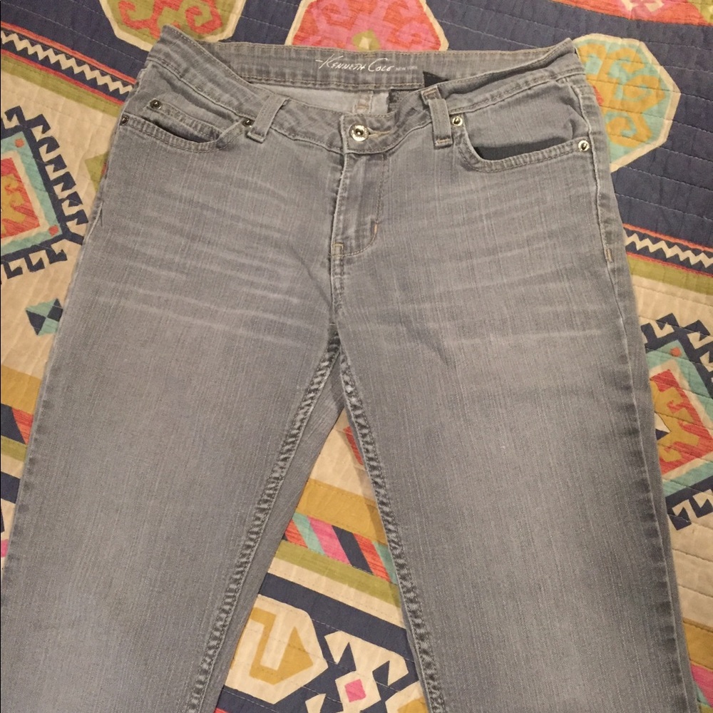 Kenneth Cole Barely Boot Cut Jeans Sz 8 Long