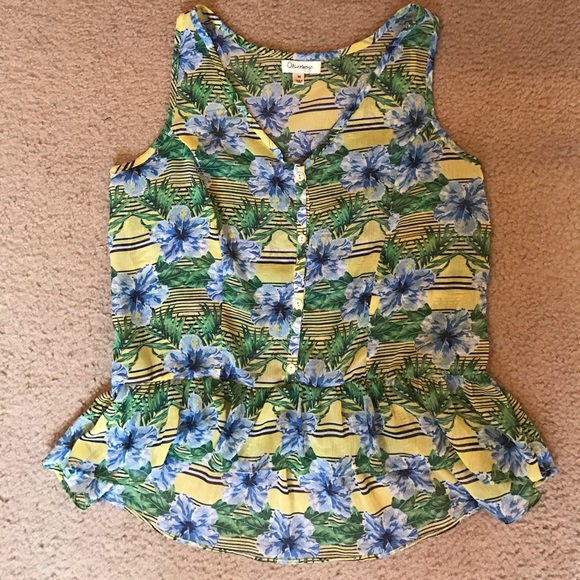 Olsenboye Tops - 🔥Olsenboye medium peplum tank