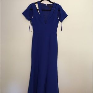 Royal Blue BCBG gown