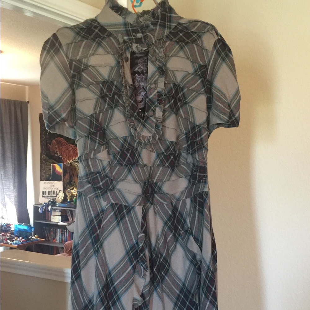 LAMB plaid dress size 12