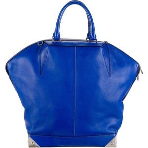ALEXANDER WANG LARGE EMILE TOTE BLUE