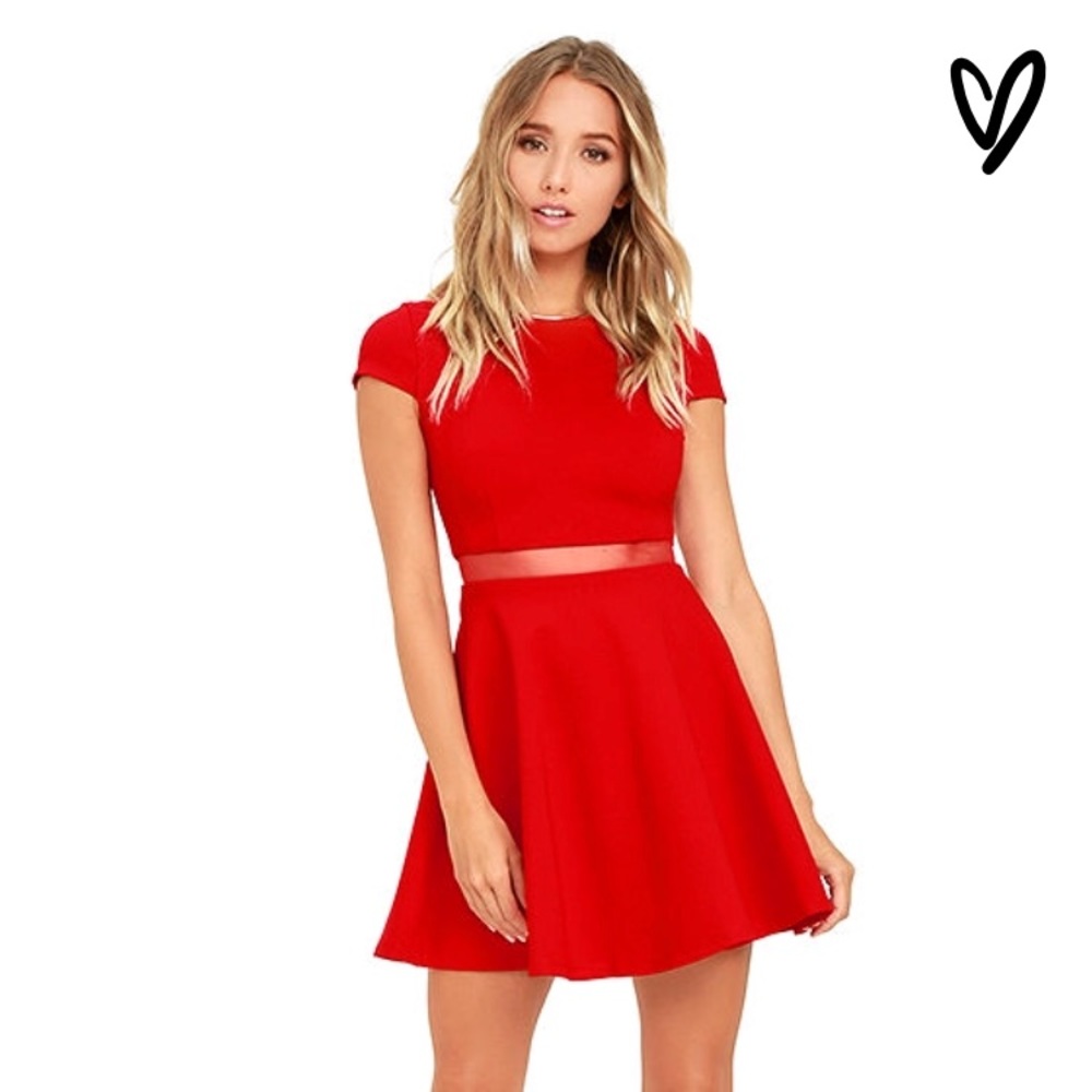 Lulu's legendary lovers red dress
