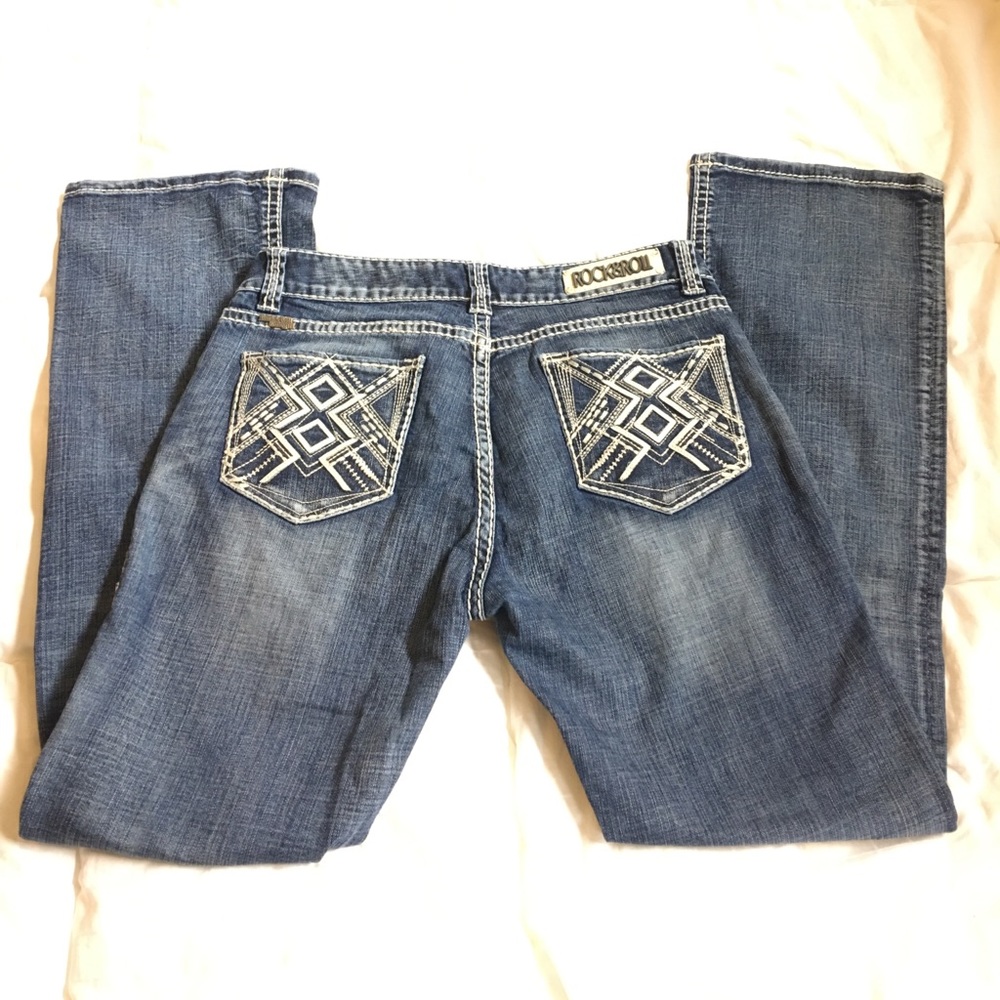 〰RESERVED〰 *Rock and Roll Cowgirl boot cut jeans