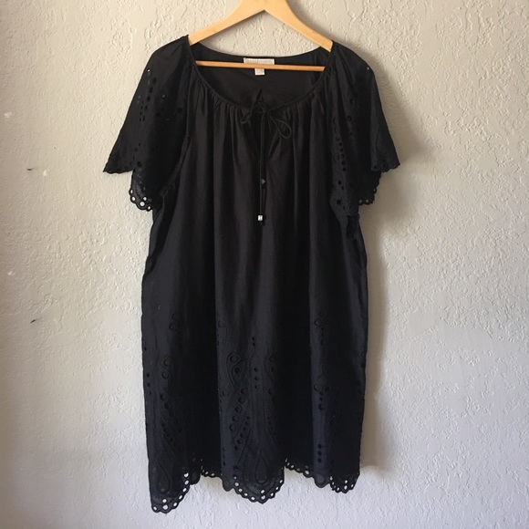 Michael Kors Dresses & Skirts - Michael Kors cotton lined large eyelet dress
