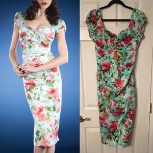 NWOT Stop Staring Watercolor Dress Large