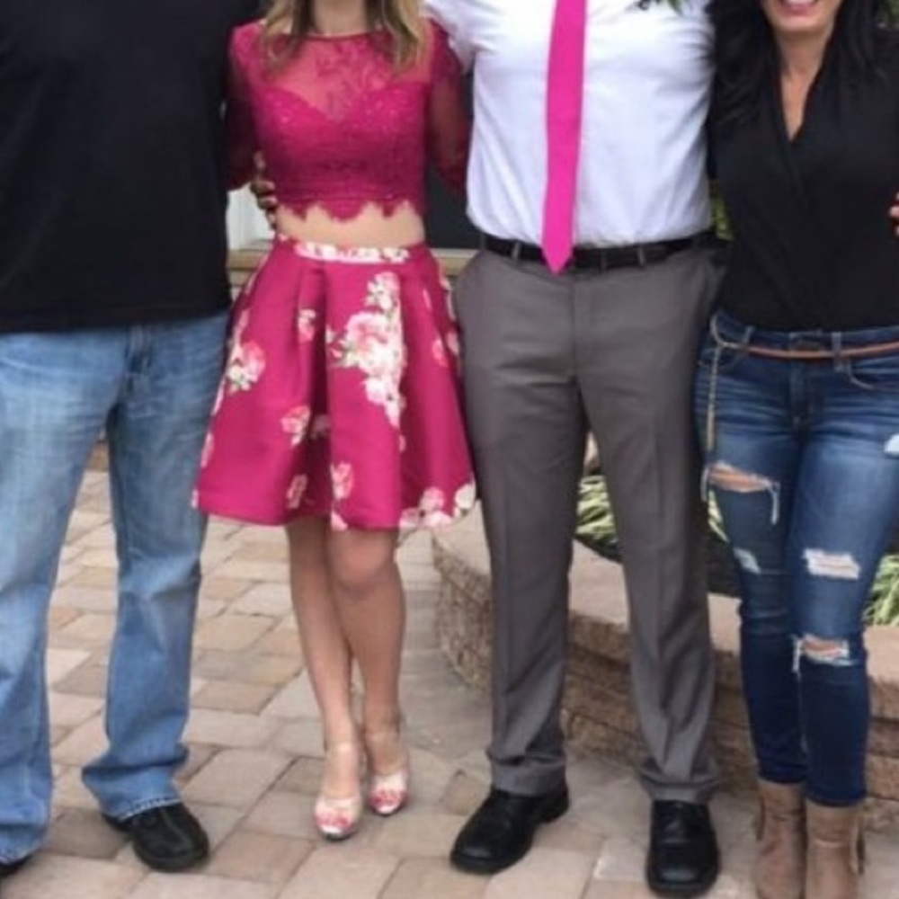Long sleeve Sherri hill cocktail