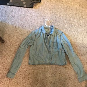 Charlotte Russe denim shirt
