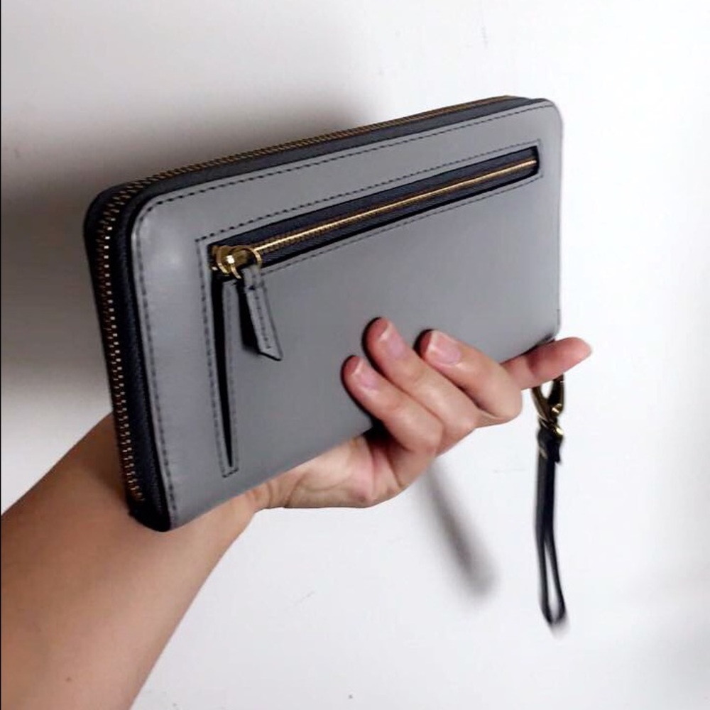Light blue fossil wallet