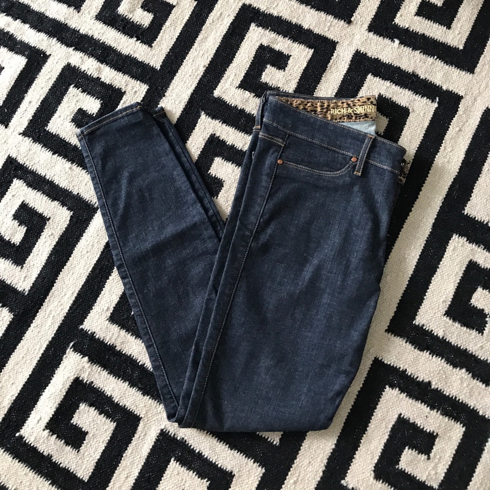 Rich and skinny jeans