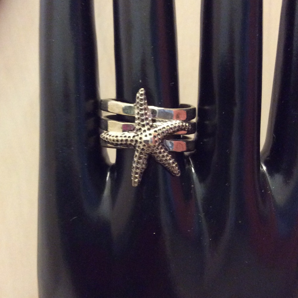 STARFISH FASHION SILVER RING