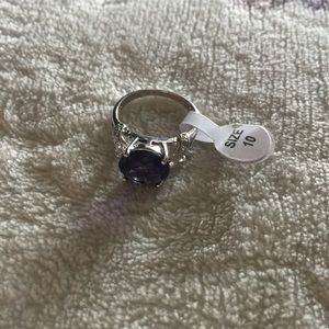 Amethyst Stone Ring
