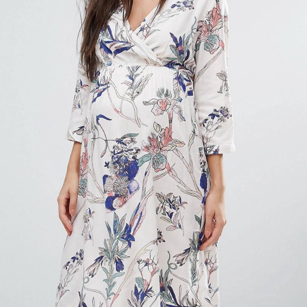 ASOS maternity dress by Mama. Licious