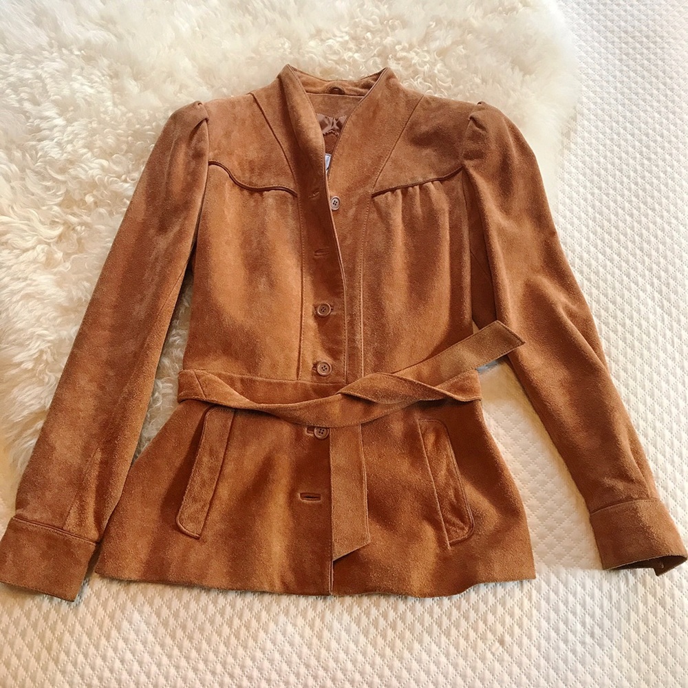 1970s Genuine Leather Jacket - Picture 2 of 7