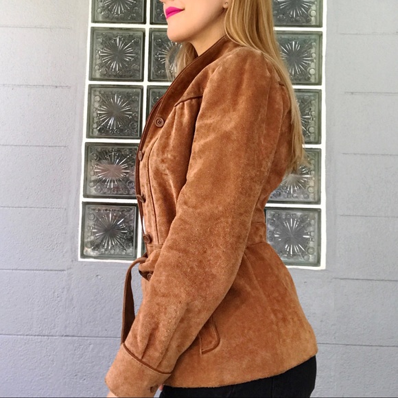 1970s Genuine Leather Jacket - Picture 6 of 7