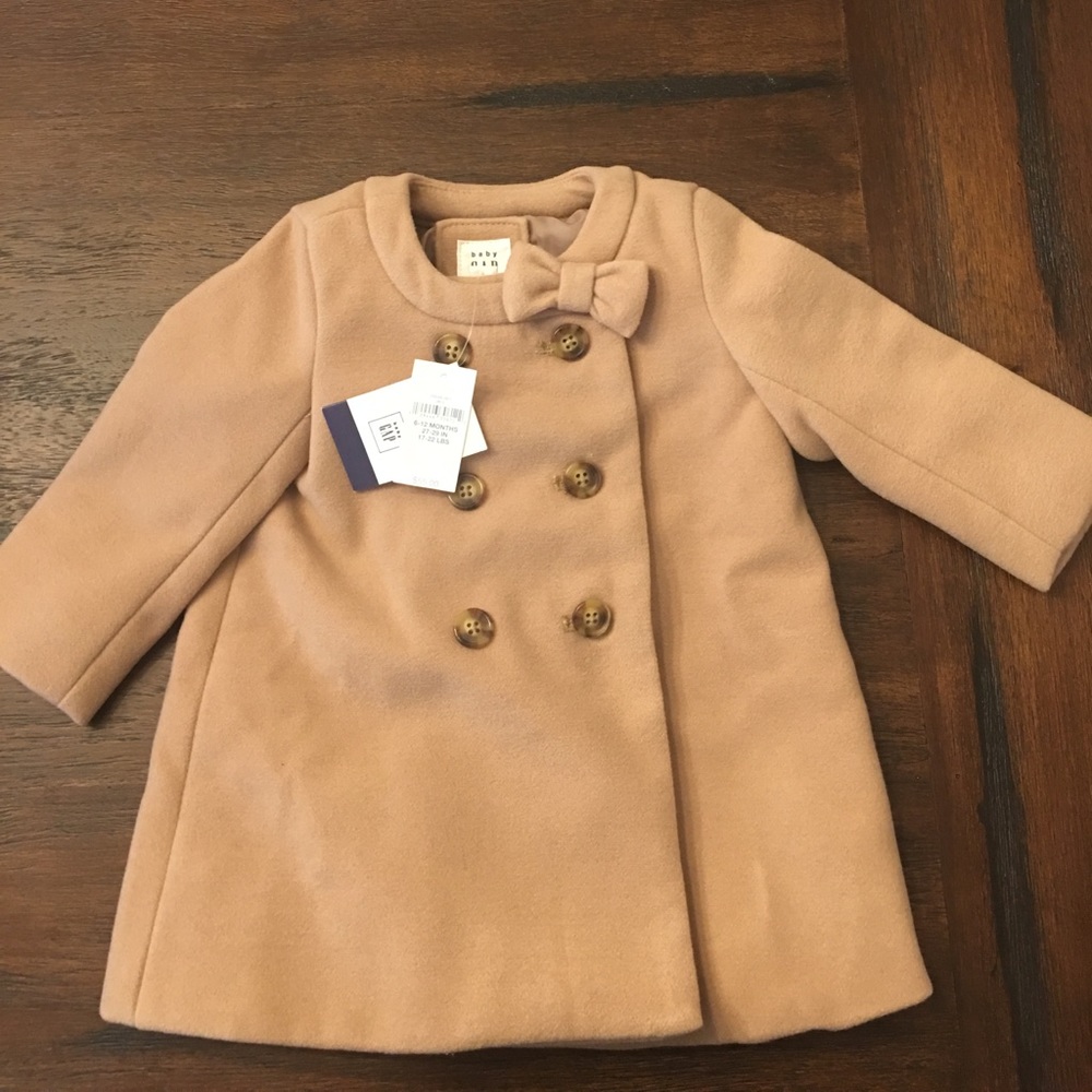 Baby Gay girl pea coat