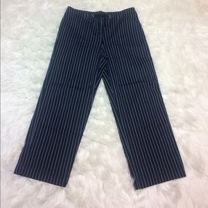 JONES NEW YORK SPORT Pinstripe High Waist Pants