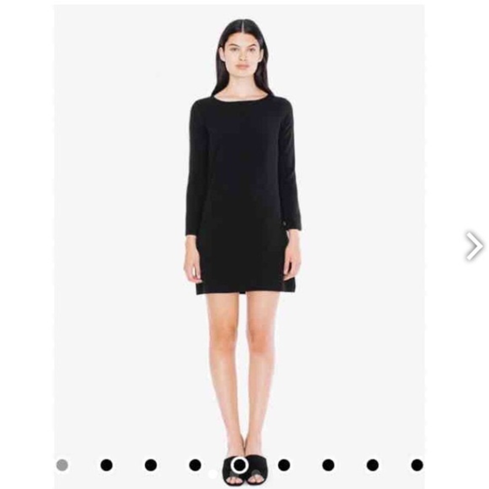 AMERICAN APPAREL CREPE MINI DRESS