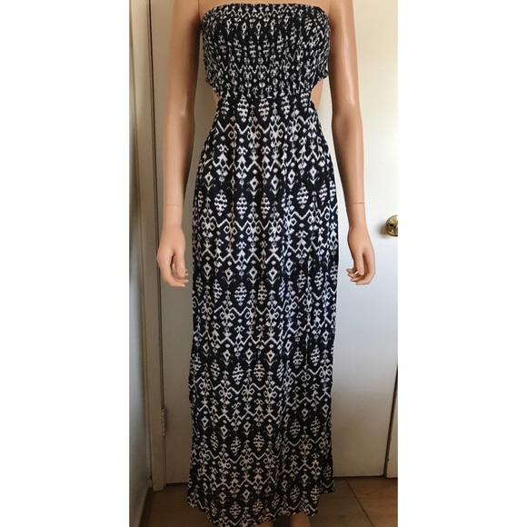 Cut Out Boho Festival Maxi Dress - Picture 2 of 5